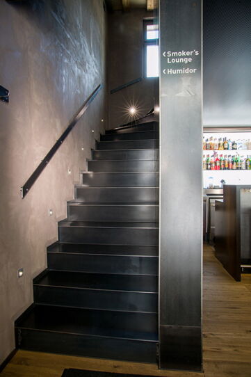 Treppe Stahlblech