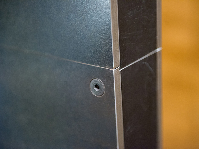 Stahlblech schwarz